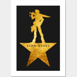 Lion Heart Posters and Art